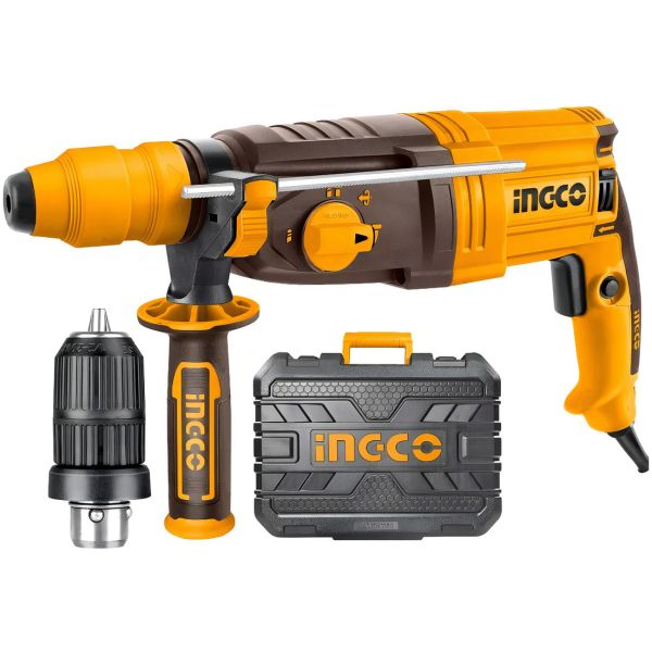 Rotomartillo 950w C Adaptador De Mandril En Valija Rgh9528-2