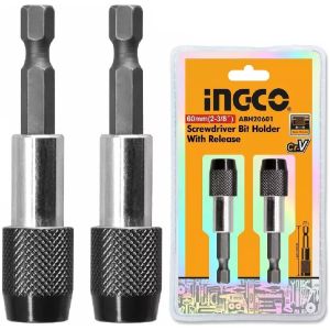 Set X 2 Adaptadores 1/4 Para Atornillador Ingco Abh20601