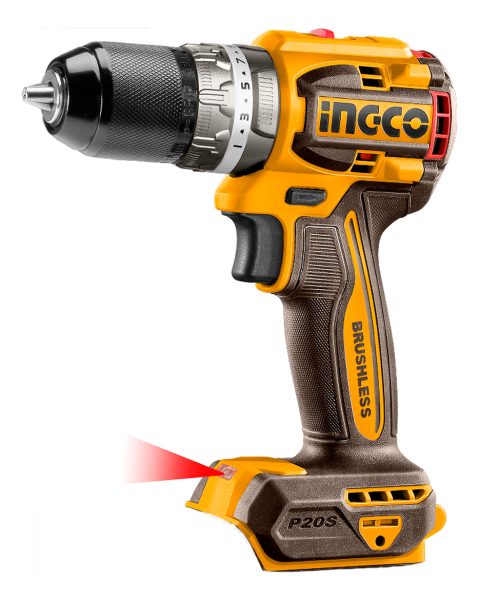Kit Esmeril + Taladro Percutor Inalambrico Brushless Ingco - Imagen 3