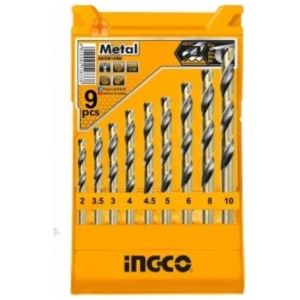 Mechas Para Metal Milimétricas Set 9 Piezas Ingco Akd1095