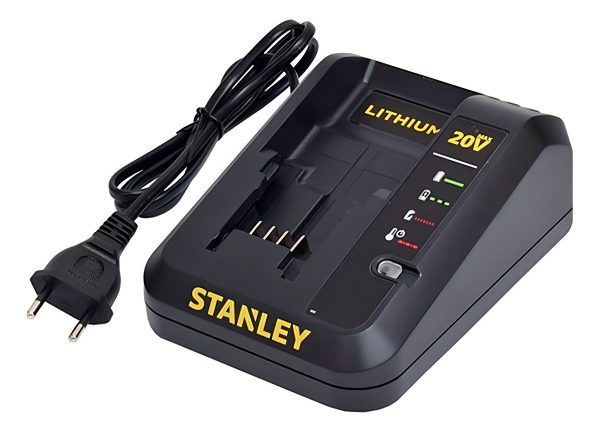 Cargador Stanley Sc201 Ion De Litio 20v Max 1 Ah - Imagen 3