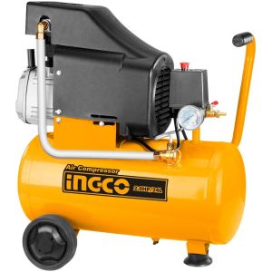 Compresor De Aire 24 Lts. 2 Hp Ingco * *
