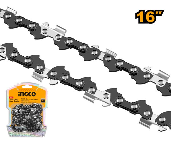 Cadena 16 Pulgadas Para Motosierra Ingco Cgsli20 - Imagen 2