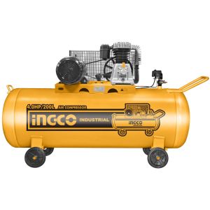 Compresor De Aire 4 Hp 200 Lts Industrial Ingco Ac402001