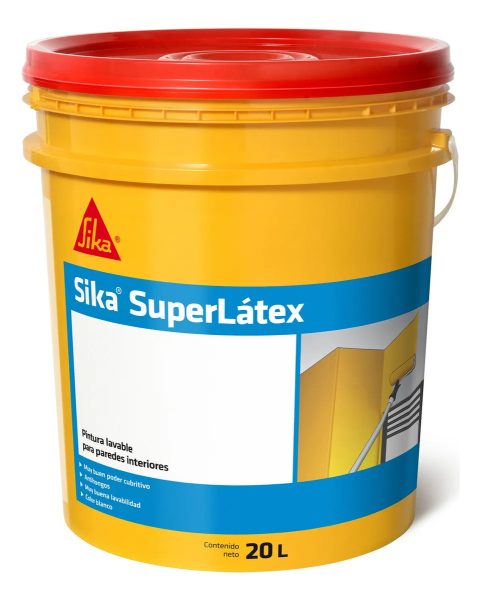 Pintura Latex Interior/exter Superlatex Lavable 20+4lts Sika - Imagen 4