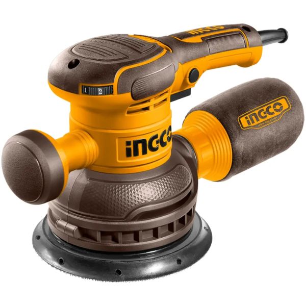 Lijadora Roto Orbital Ingco 150mm 450w 5 Lijas Herramientas