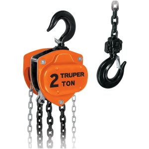 Aparejo Cadena Manual 2000kg 3 Mts Truper Pol-2