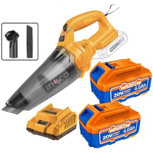 Aspiradora 20v Auto O Casa +2 Baterias 4ah Y Cargador Ingco