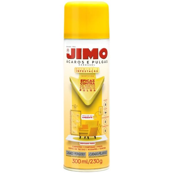 Jimo Aerosol Anti Acaros Pulgas Garrapatas Sin Olor 300ml