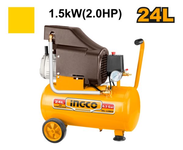 Compresor De Aire 24l 2hp 220-240v 96db Ingco Ac202416 - Imagen 2