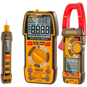 Tester 300v Multímetro 1000v Amperímetr 400a Ingco Cos24067