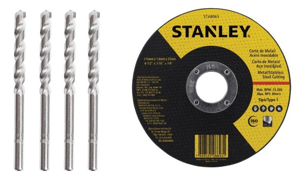 Taladro Percutor Stanley 600w + Amoladora 710w Shg6070ka - Imagen 4