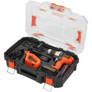 Taladro Black+decker Mtx20k4-ar Matrix Inalámbrico 4 Cabezal