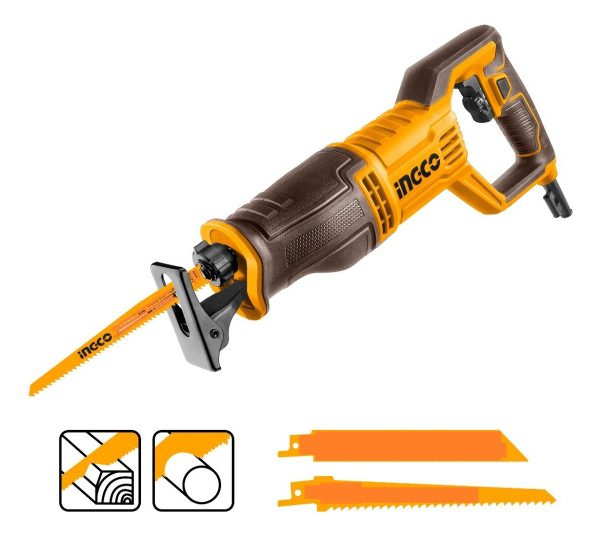 Sierra Sable 750w +1 Hoja Sierra Madera 1 Metal Ingco Rs7508 - Imagen 3
