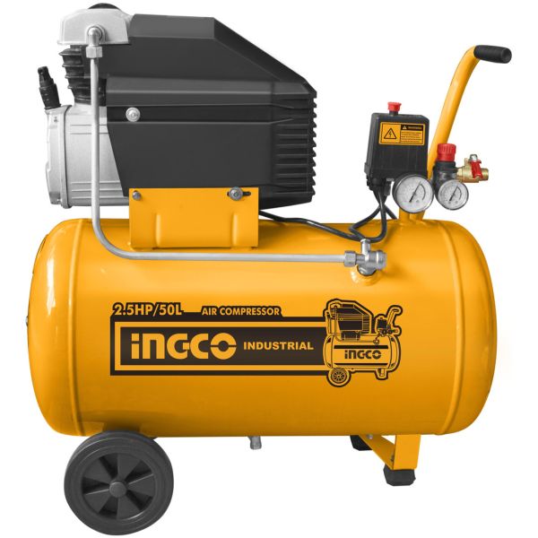 Compresor De Aire 50 Lts; 2,5hp; 8bar 96db Ingco Ac25508