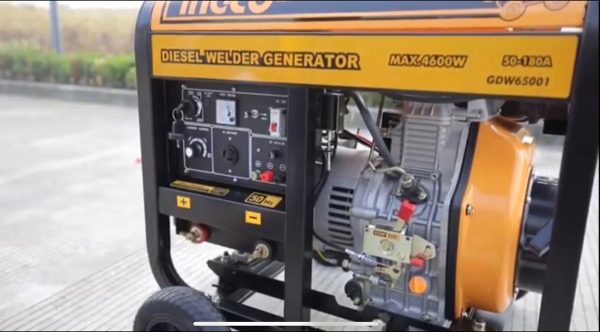 Generador Diesel 4,6kw 180 Cargador 12v Ingco - Imagen 7
