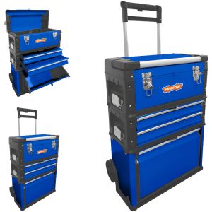 Carro Valija Caja De Herramientas Metal Y Plastico Wadfow