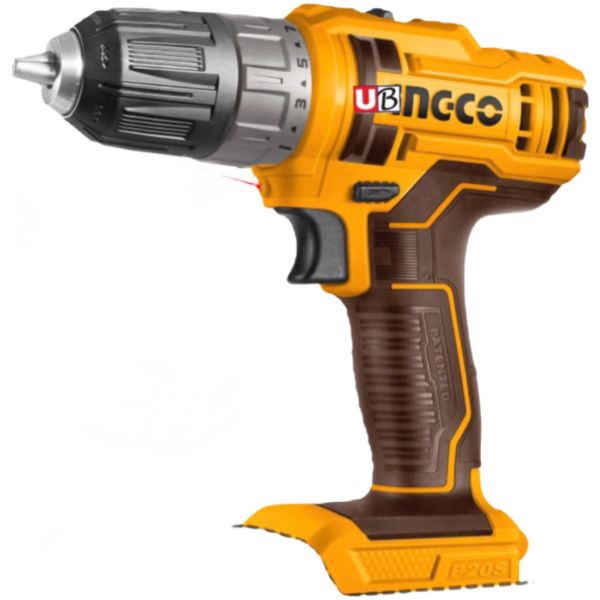 Taladro Atornillador Ingco 20v Sin Cargador Ni Batería * *