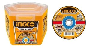Lata X 50 Discos 4 1/2 X 1.2mm Corte Metal Ingco Super Selec