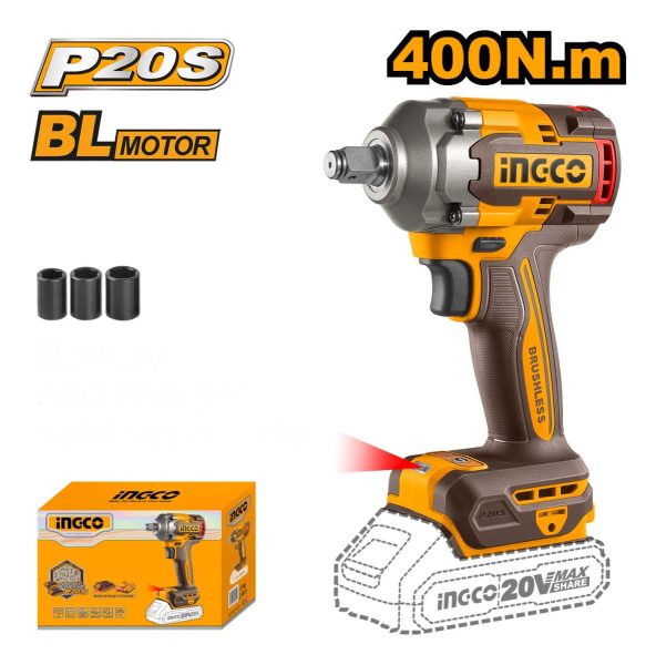 Rotomartillo + Llave De Impacto + Taladro 20v Ingco Ckli2063 - Imagen 4