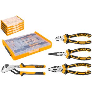 Set Herramientas Industriales Pinza De Mano Ingco Hktv01p042