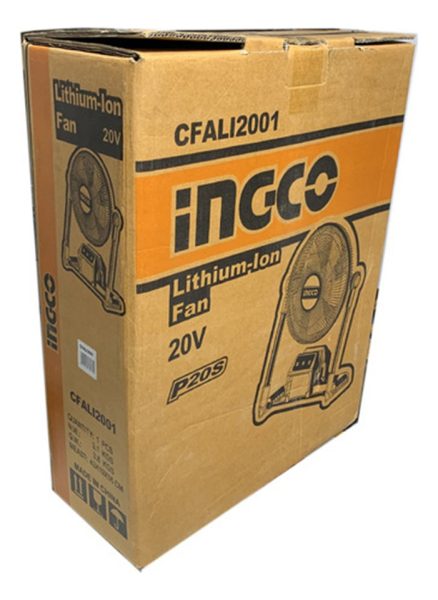 Ventilador 2 En 1 De Enchufe Y Bat 20v Ingco Cfali2001 - Imagen 2