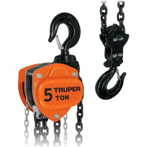 Aparejo Cadena Manual 5000kg 3 Mts Truper Pol-5