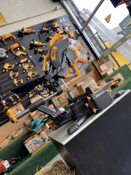 Sierra Ingletadora 12 Industrial Ingco Bm2s24001 5000rpm - Imagen 6