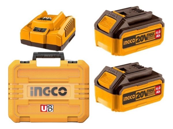 Taladro Percutor 20v 96nm C/2 Baterías Ingco Cidli2096 - Imagen 4