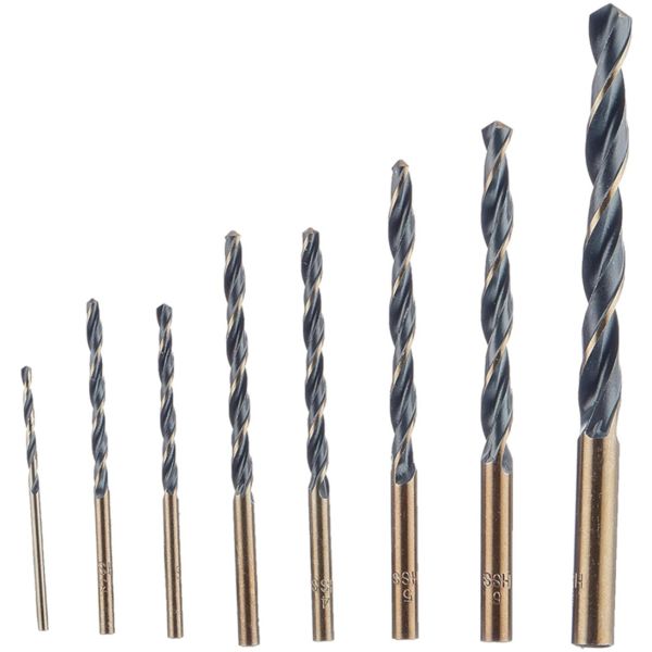 Kit Set Juego Brocas Para Metal 8 Piezas Ingco Akdb0801