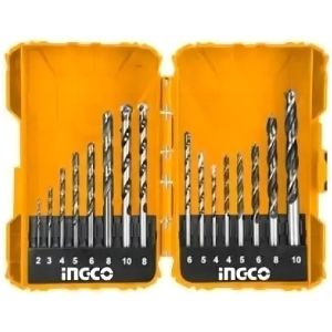 Set Mechas Para Metal Pared Madera 16 Piezas Ingco Akdl11601