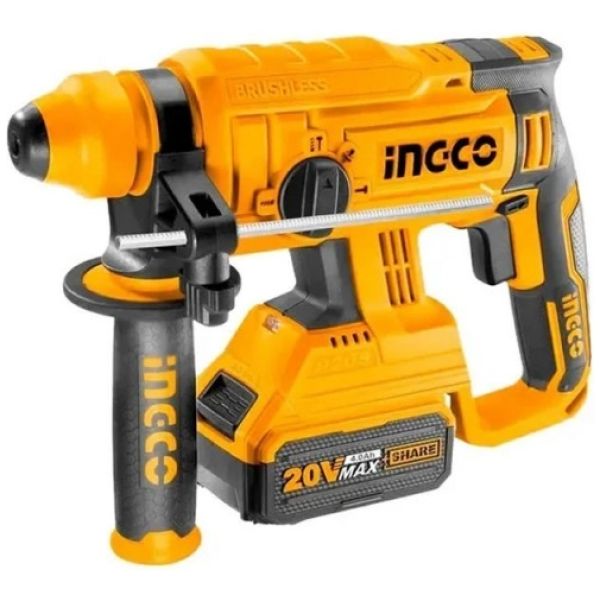 Rotomartillo Ingco Industrial 2 Bat. Y Carg Crhli202287