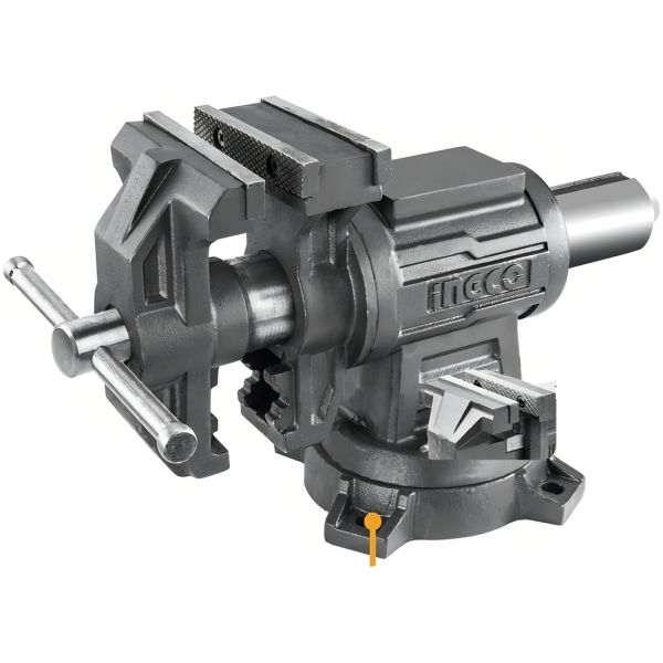 Morsa De Banco Multiproposito Ingco Hbv085 125mm Base Girato