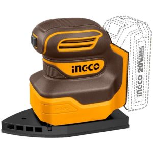Lijadora Orbital Delta 20v Accesorios Ingco Cpsli2014