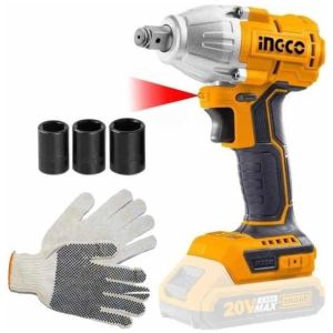 Llave De Impacto 20v Sin Bateria 1/2 Ingco Ciwli20020