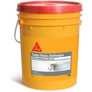 Pintura Cielos Rasos Antihongos Sika Blanco 20 Litros