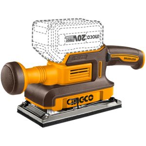 Lijadora Orbital Brushless C/batcar 5 Lijas Ingco Cfsli20311