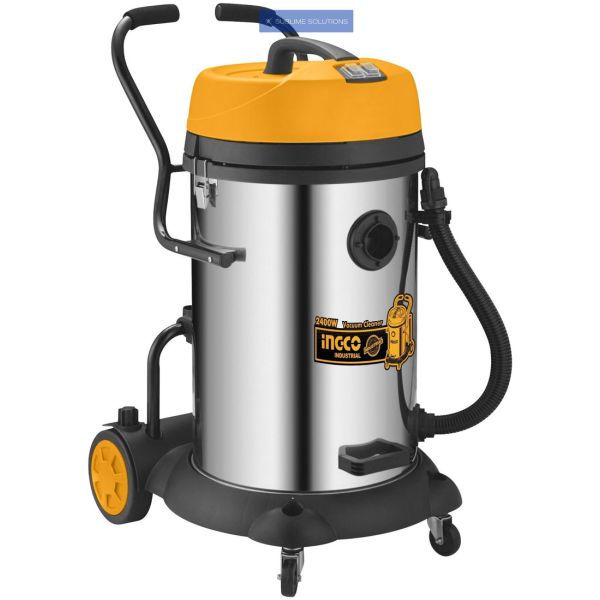 Aspiradora Industrial 75l Seco/húm 2x1200w Ingco Vc24751 *ub