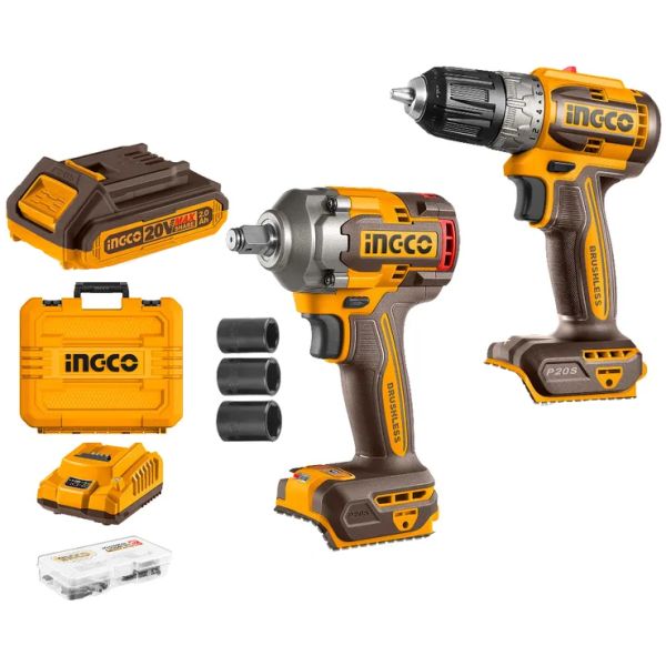 Llave De Impacto + Taladro Atornillador 20v Ckli20271