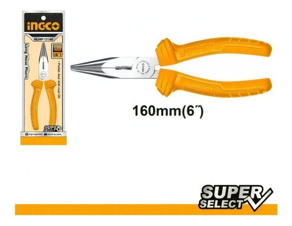 Pinza 6 Punta Fina Super Select Ingco Hlnp12160 Smf - Imagen 3