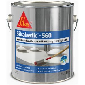 Sikalastic 560 Membrana Liquida Con Poliuretano 4 Kilos