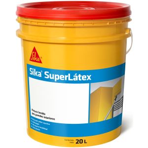 Pintura Lavable Antihongos Superlatex Sika Blanco 20l Mate