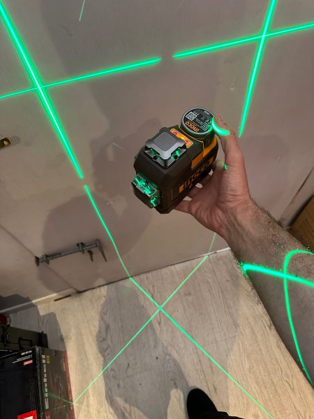 Nivel Laser 360 3d Verde + Bateria 35mts Ingco Hll301201 *ub - Imagen 4