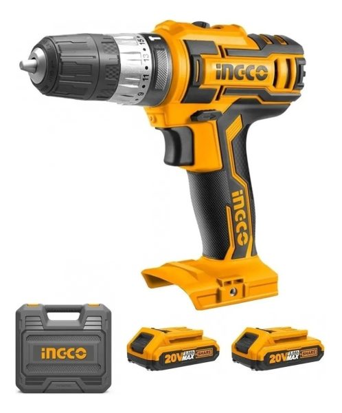 Taladro Percutor Inalámbrico De 10mm Ingco Cidli200215 * * - Imagen 2