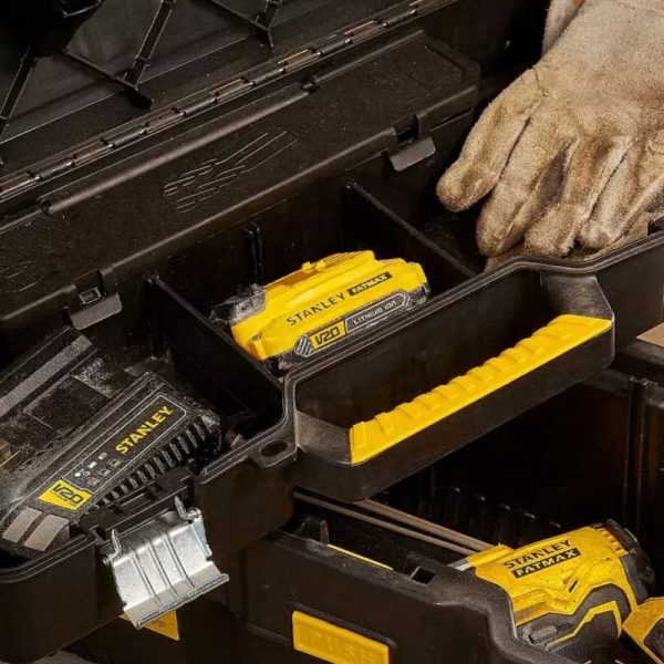 Batería Stanley Sb201-b2 Fatmax 1.5 Ah Ion De Litio 20v Max - Imagen 4