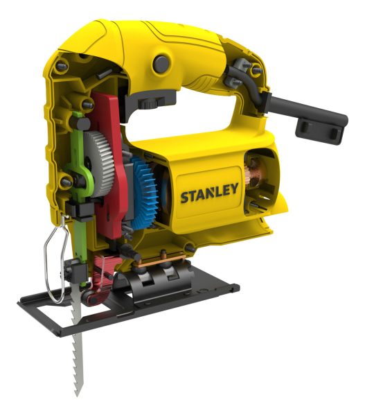 Sierra Caladora Stanley Sj45 450w Con Velocidad Variable - Imagen 4