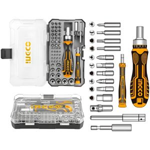 Set Destornillador C 55 Accesorios Blister Ingco Hksdb0558
