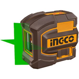 Nivel Laser Autonivelante 35mts Luz Verde 2 Líneas Ingco