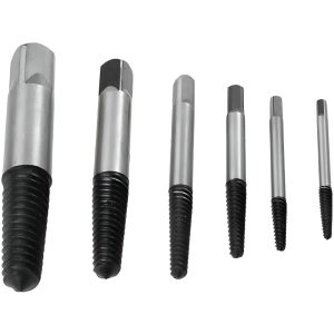 Kit 6 Contra Macho Extractor De Tornillos Ingco Ase106