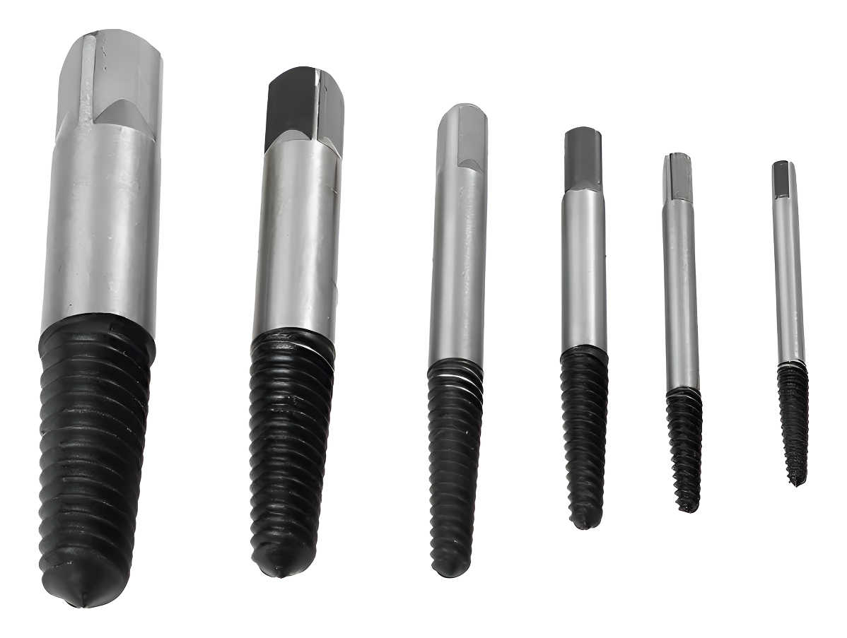 Kit 6 Contra Macho Extractor De Tornillos Ingco Ase106